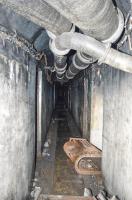Ligne Maginot - CAVE A CANON - (Ouvrage d'infanterie) - Couloir principal