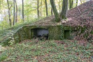 Ligne Maginot - HOBLING - A23 - (Ouvrage d'infanterie) - Bloc 2
Niches à mines près du bloc