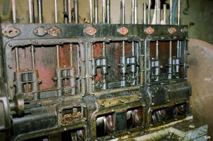 Ligne Maginot - HOBLING - A23 - (Ouvrage d'infanterie) - L'usine électrique
Le moteur