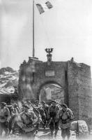 Ligne Maginot - REDOUTE RUINEE - (Ouvrage d'infanterie) - L'avant poste le 02 juillet 1940
La troupe quitte l'avant poste