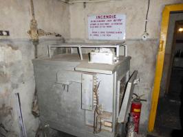 Ligne Maginot - BOUSSE - A24 - (Ouvrage d'infanterie) - La cuisine
Four Alsthom Cubain
