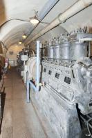 Ligne Maginot - BOUSSE - A24 - (Ouvrage d'infanterie) - Centrale électrique
Groupe électrogène  à moteur SMIM type 4 SR 18 de 85 CV 