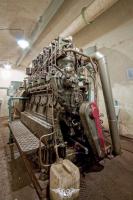 Ligne Maginot - BOUSSE - A24 - (Ouvrage d'infanterie) - La centrale électrique 
Groupes électrogènes à moteur SMIM type 4 SR 18 de 85 CV