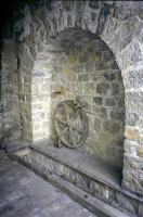 Ligne Maginot - LE TRUC - (Position d'artillerie préparée) -  Le dispositif de manoeuvre du pont-levis