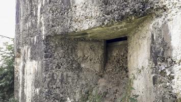 Ligne Maginot - LE TRUC - (Position d'artillerie préparée) - La caponnière 'modernisée'-détail