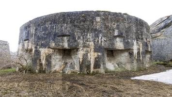 Ligne Maginot - LE TRUC - (Position d'artillerie préparée) - La caponnière