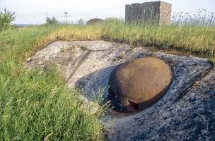 Ligne Maginot - ROUTE D'OTTANGE CENTRE - C30 - (Casemate d'infanterie - Simple) - La cloche JM