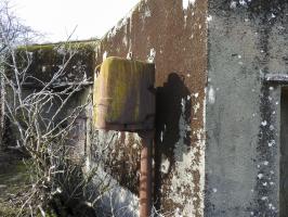 Ligne Maginot - TRESSANGE - C32 - (Casemate d'infanterie - Simple) - Le projecteur blindé.