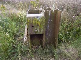 Ligne Maginot - Barrage de route 111 - Le système de verrouillage à clef.
