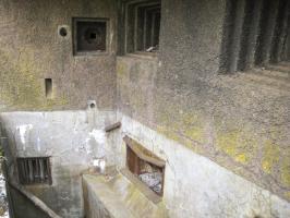 Ligne Maginot - FOND D'HAVANGE - C34 - (Casemate d'infanterie - Simple) - Le créneau pour mortier de 50 mm mle 35