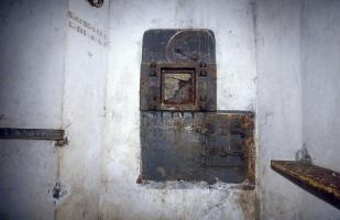 Ligne Maginot - FOND D'HAVANGE - C34 - (Casemate d'infanterie - Simple) - L'étage inférieur
Le créneau du mortier