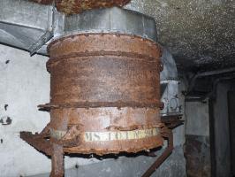 Ligne Maginot - GROS BOIS - C35 - (Casemate d'infanterie - Simple) - Les vestiges de la ventilation.