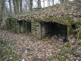 Ligne Maginot - GROS BOIS - C35 - (Casemate d'infanterie) - Niches à mines à proximité de la casemate