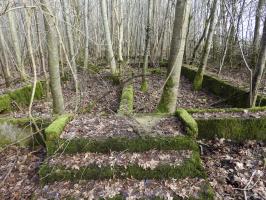 Ligne Maginot - GROS BOIS - (Casernement) - L'entrée principale.