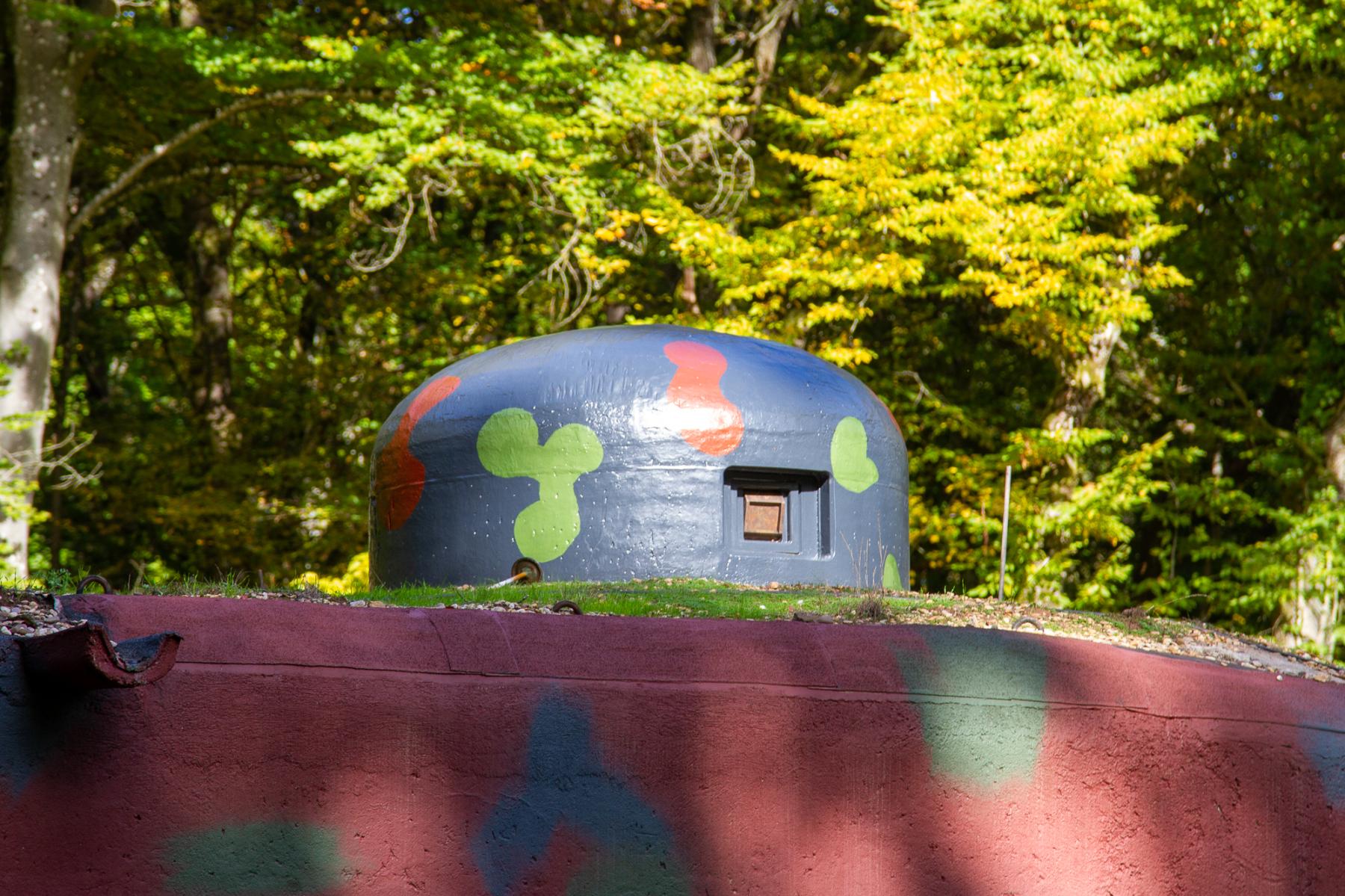 Ligne Maginot - HUBERBUSCH SUD - C59 - (Casemate d'infanterie - Simple) - Cloche GFM - Michel Teiten