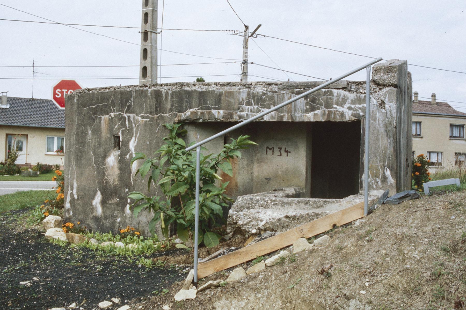 Ligne Maginot - M34 - LOUPERSHOUSE 2 - (Blockhaus pour arme infanterie) -  - MANSUY Michel