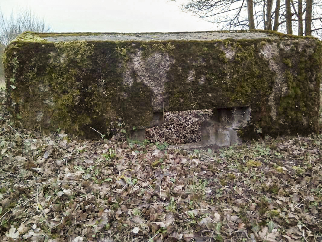 Ligne Maginot - BBO7 - (Blockhaus pour canon) - Détail créneau