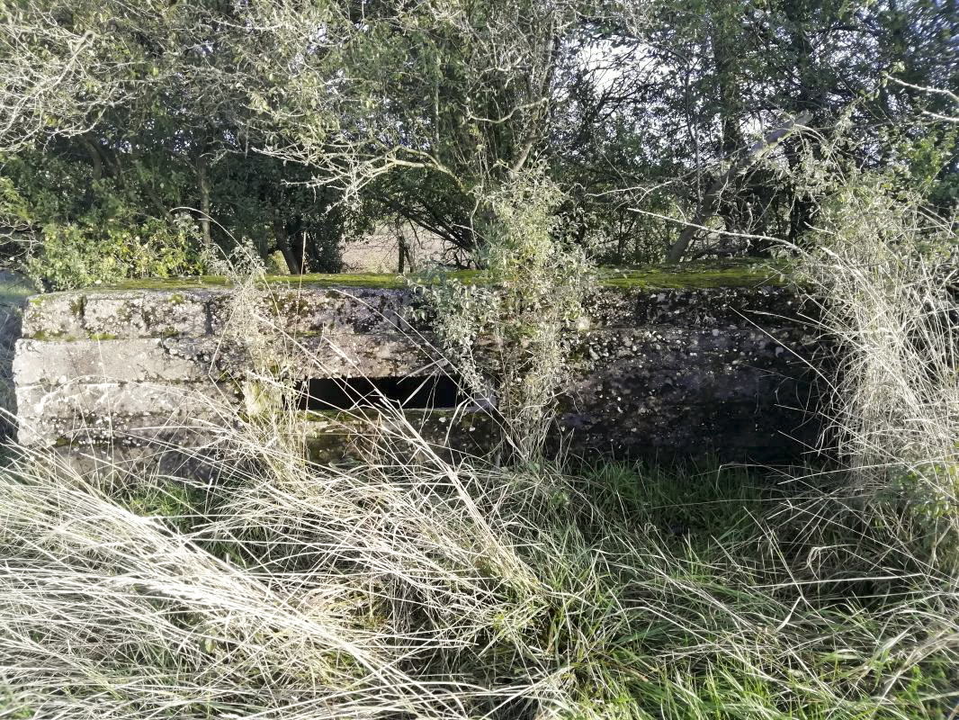 Ligne Maginot - SCHEIDE 1 - (Blockhaus pour arme infanterie) - Face nord-ouest