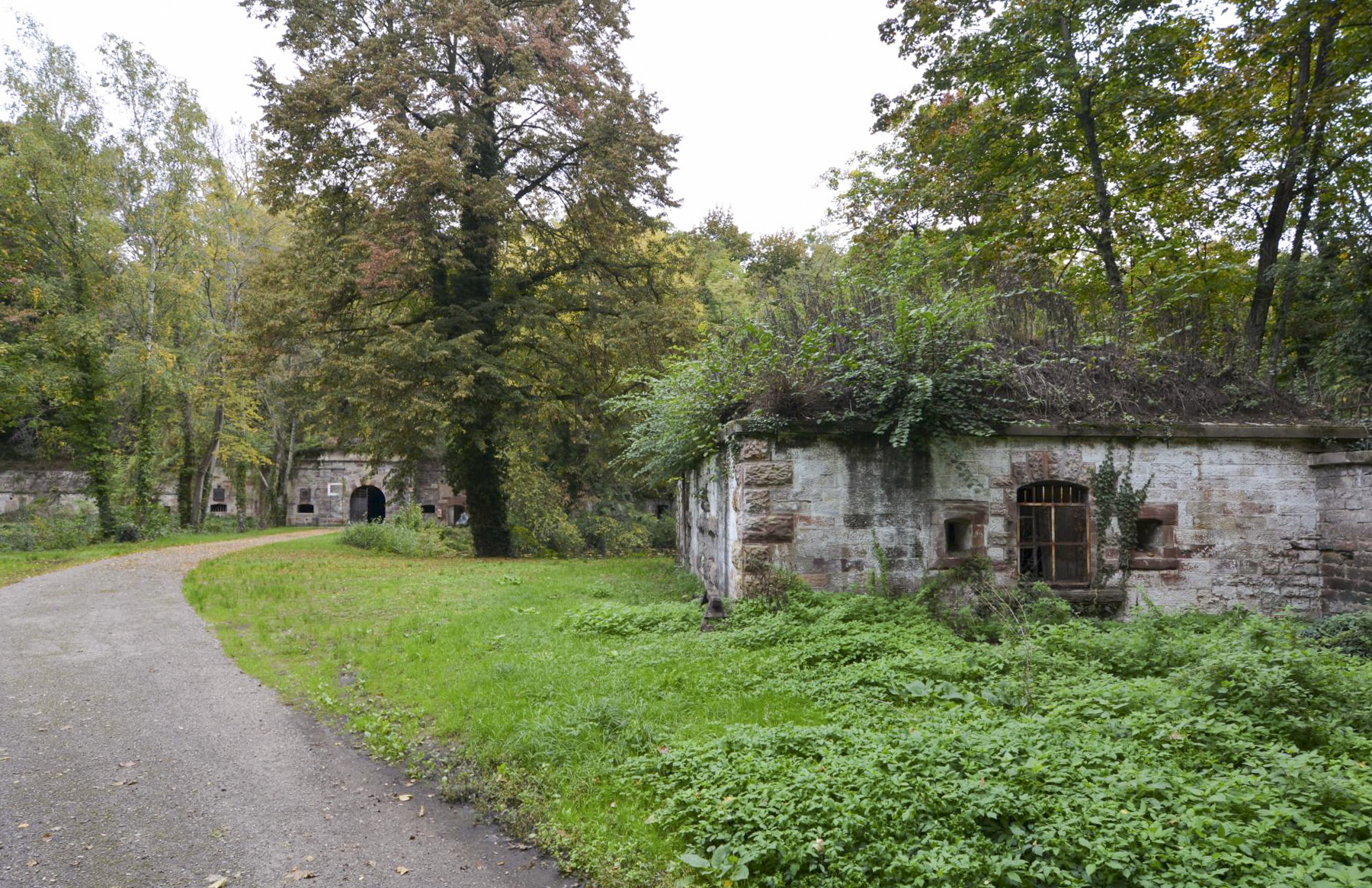 Ligne Maginot - FORT NEY - (Ouvrage d'infanterie) - Le corps de garde et l'entrée du fort - Pascal Lambert