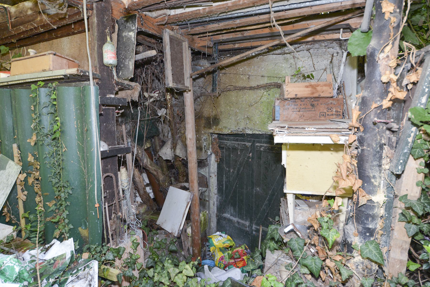 Ligne Maginot - 49 - BUSSIERE OUEST 2 - (Blockhaus pour arme infanterie) - Vue du blockhaus coté entrée - Pascal Lambert