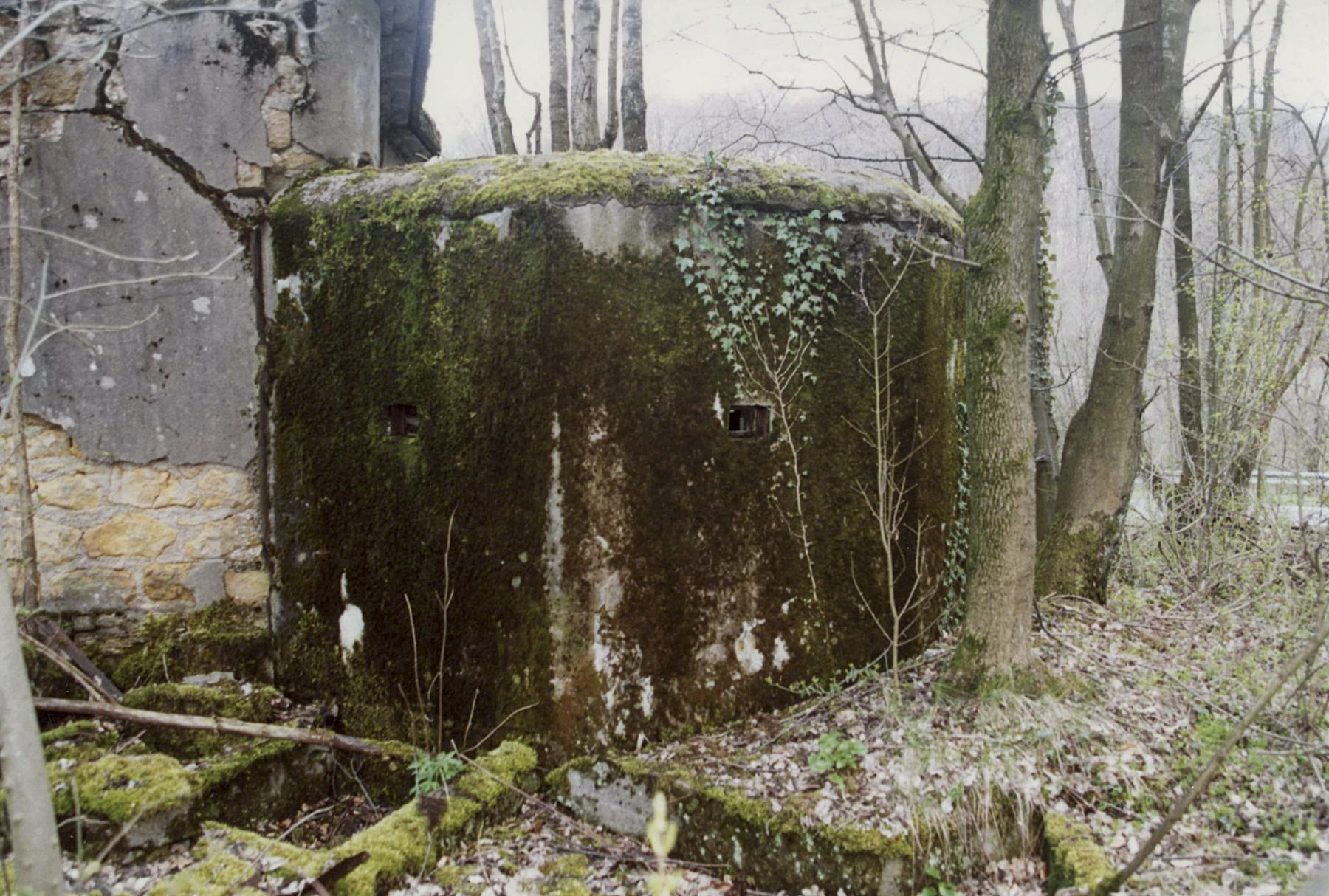 Ligne Maginot - TETERCHEN NORD - (Poste GRM - Maison Forte) - Le poste avancé avant reconstruction - Jean-Louis Nospeld