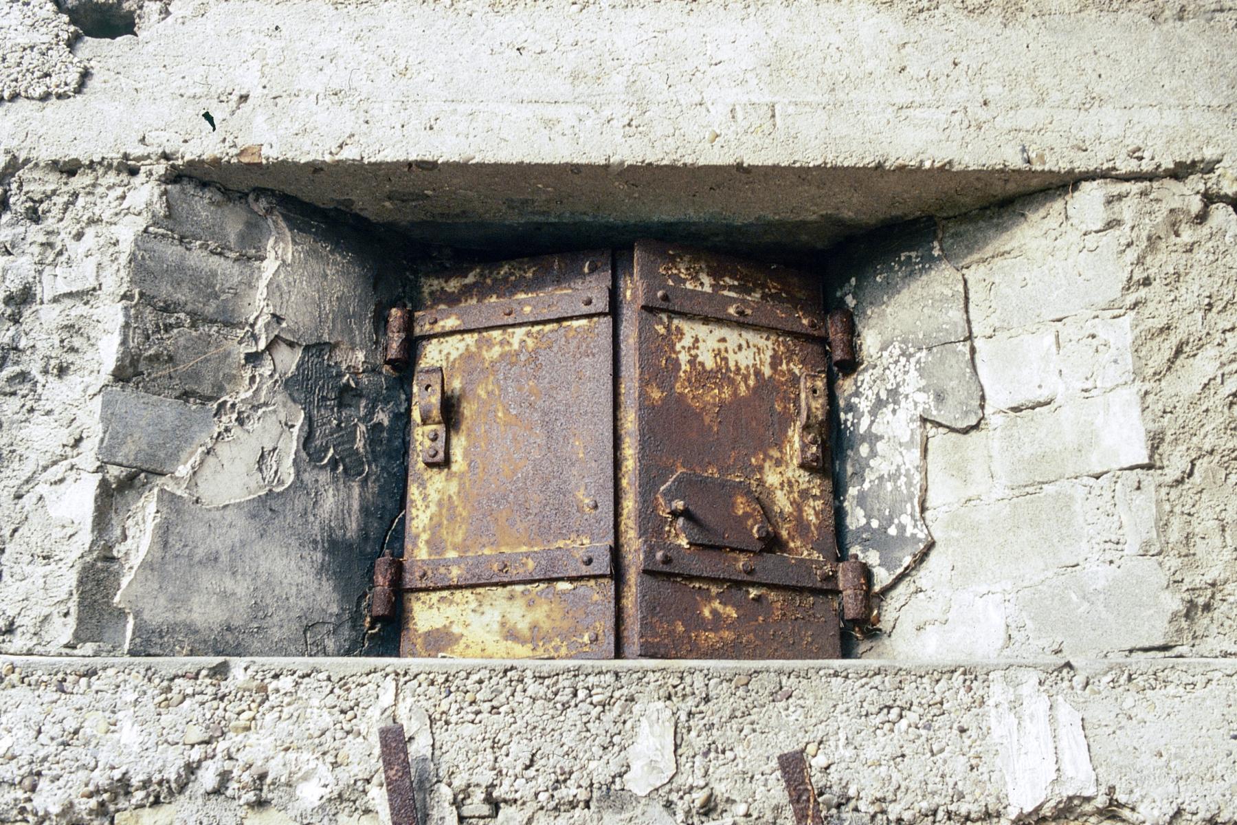 Ligne Maginot - TETERCHEN STATION - (Poste GRM - Maison Forte) - Volets blindés - MANSUY Michel