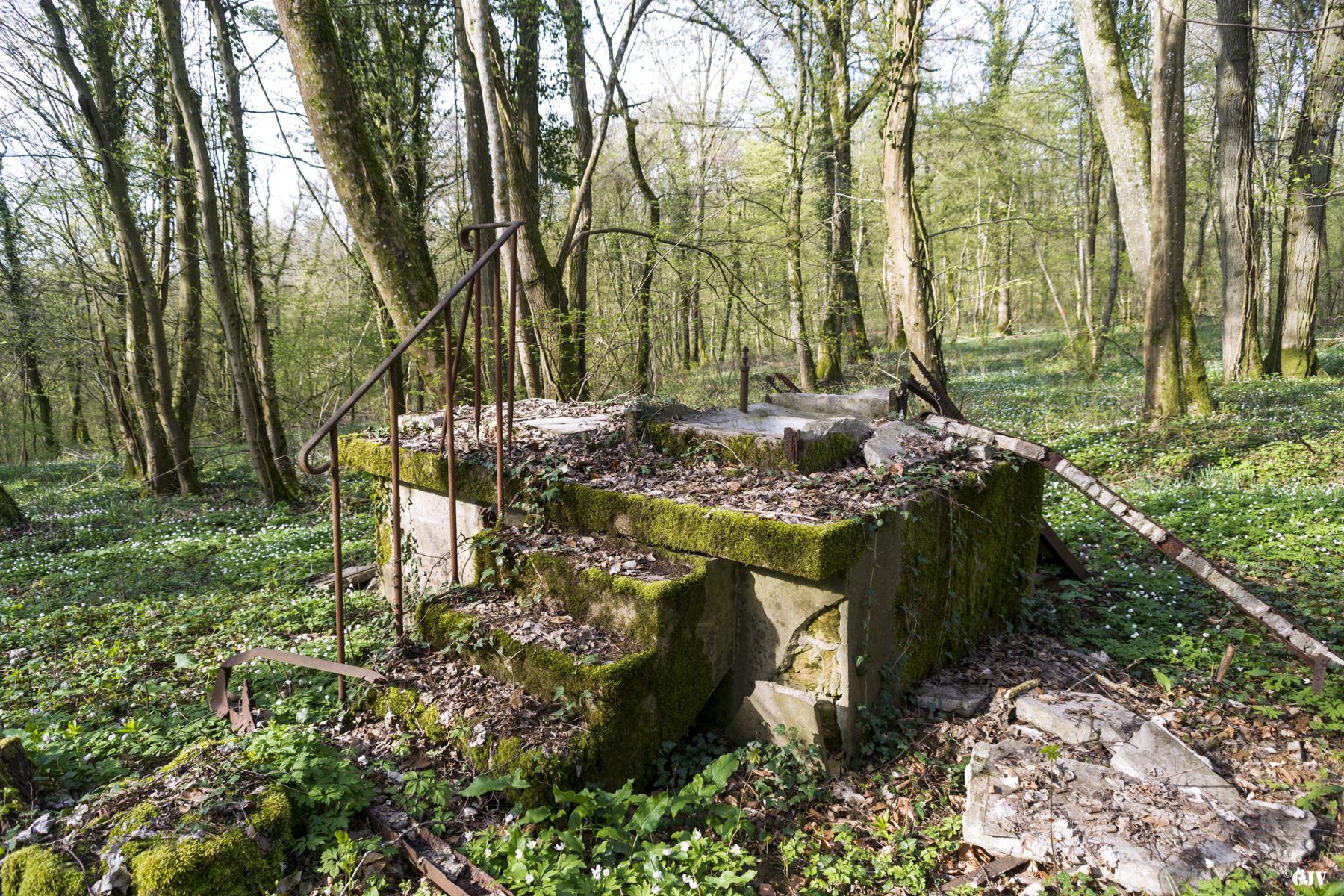 Ligne Maginot - BOIS DE BEUVEILLE - C2 (JACQUELINE) - (Casemate d'infanterie - Simple) - Latrine extérieure - Lia VERMEULEN