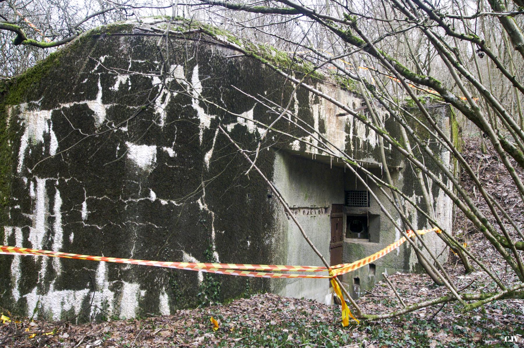 Ligne Maginot - PRAUCOURT - C8 - (Casemate d'infanterie - Simple) - Chambre de tir avec un créneau pour JM/AC47