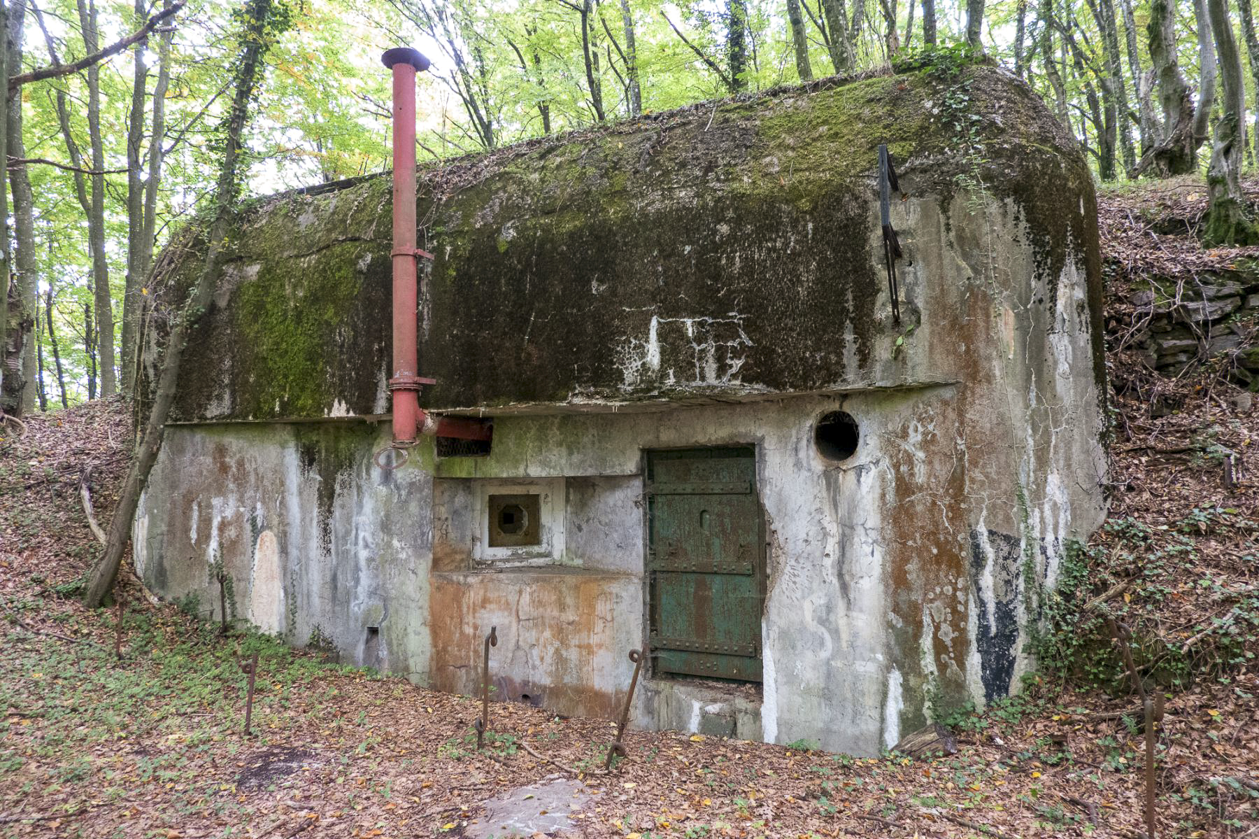 Ligne Maginot - CHENES BRULES - X23 - (Abri) - Coffre Nord - Michel Teiten