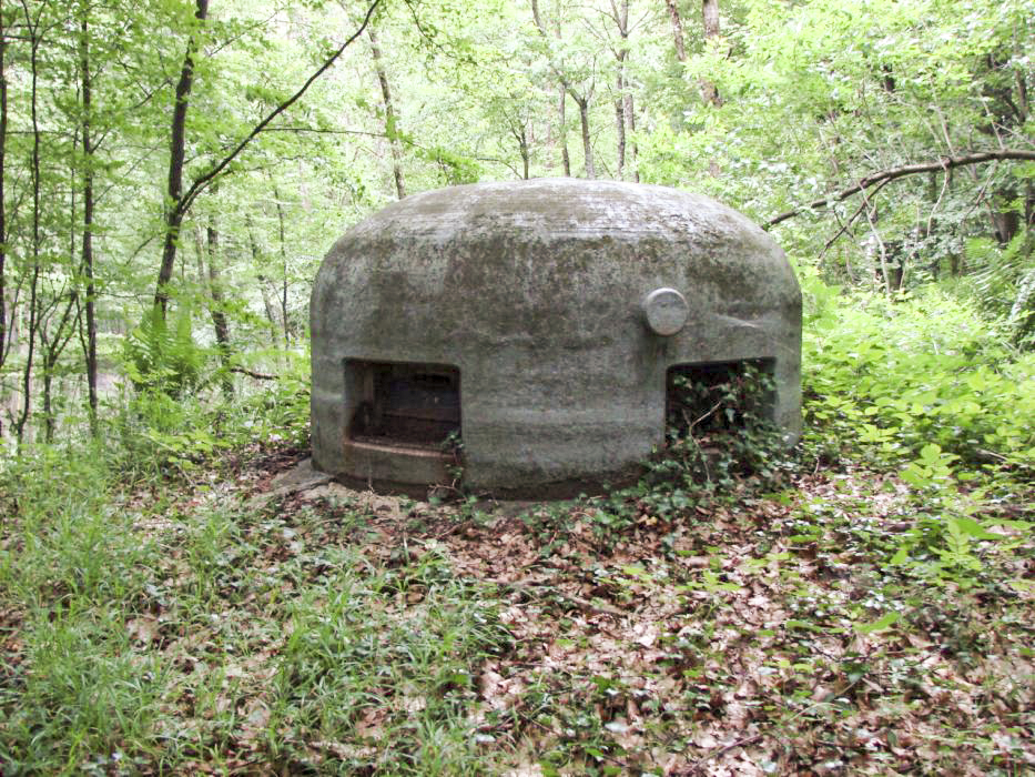 Ligne Maginot - CHENES BRULES - X23 - (Abri) - Coffre Sud
La cloche GFM