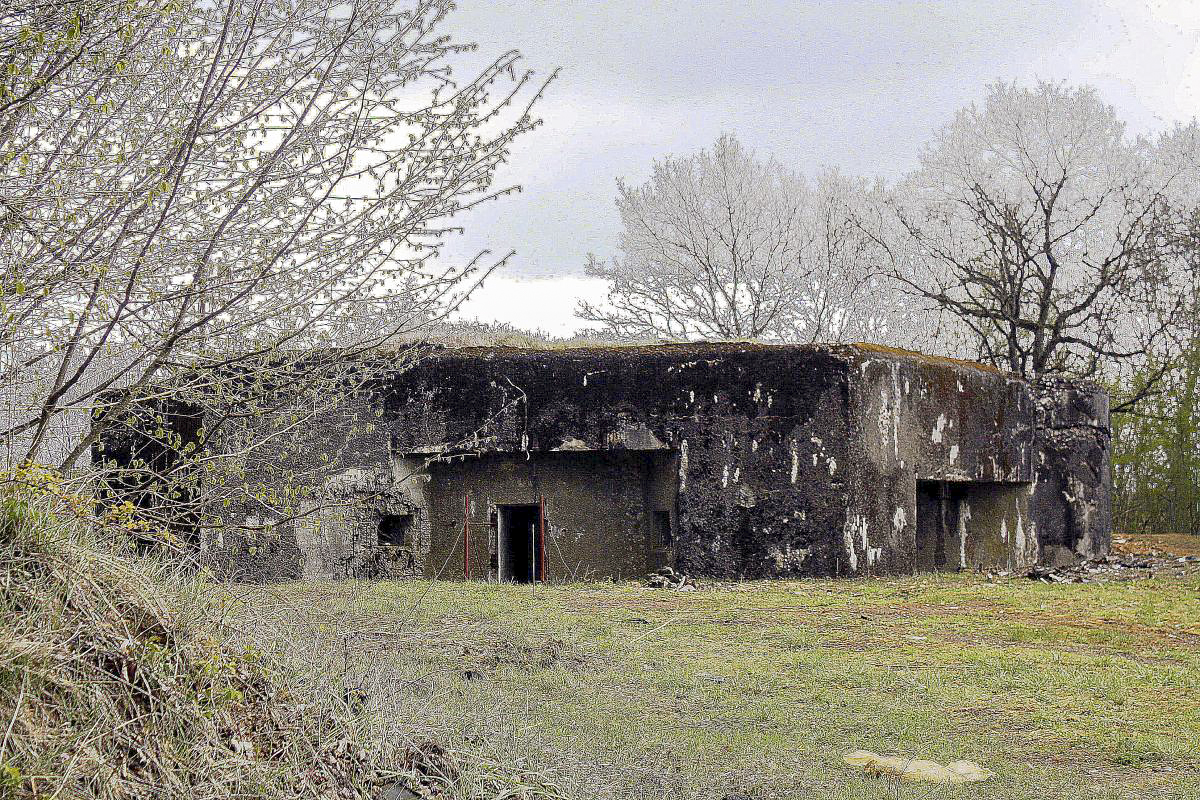 Ligne Maginot - BOURENE EST - C22 - (Casemate d'infanterie) -  