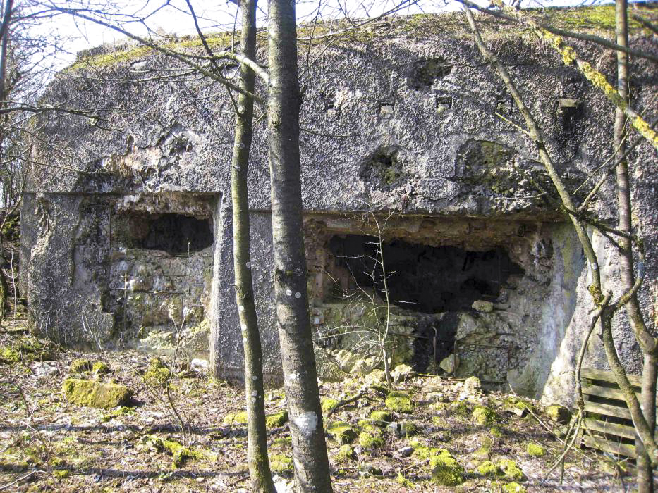 Ligne Maginot - DB12 - (Blockhaus pour canon) - Face avant - Pruzsina Jérome