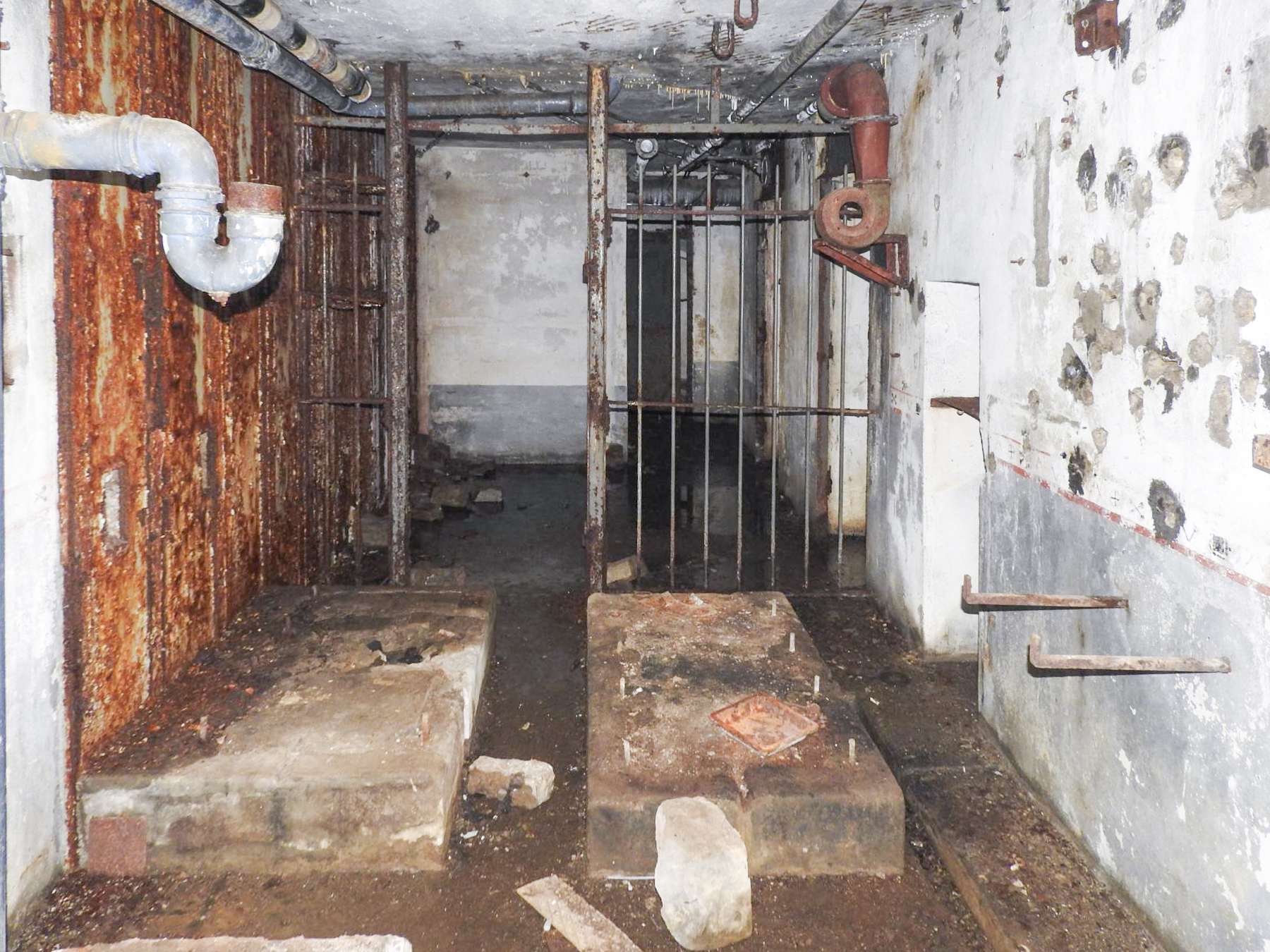 Ligne Maginot - BURE - C33 - (Casemate d'infanterie - Simple) - La centrale électrique. - STENGER Mathieu