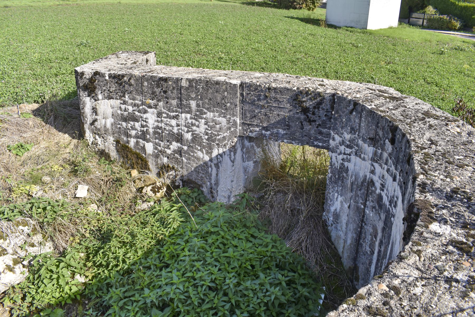 Ligne Maginot - HAGEN SUD 2 - (Blockhaus de type indéterminé) - Vue intérieure côté sud/sud-est - Daniel Froehly