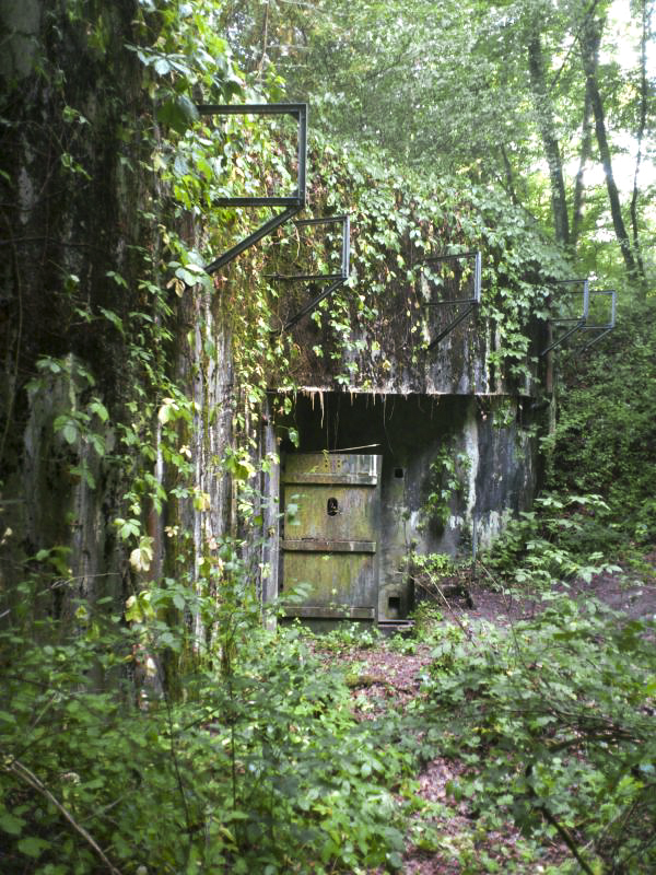 Ligne Maginot - CHENES BRULES - O4 - (Observatoire d'artillerie) - Vue sur la façade - Thomas Cailloux