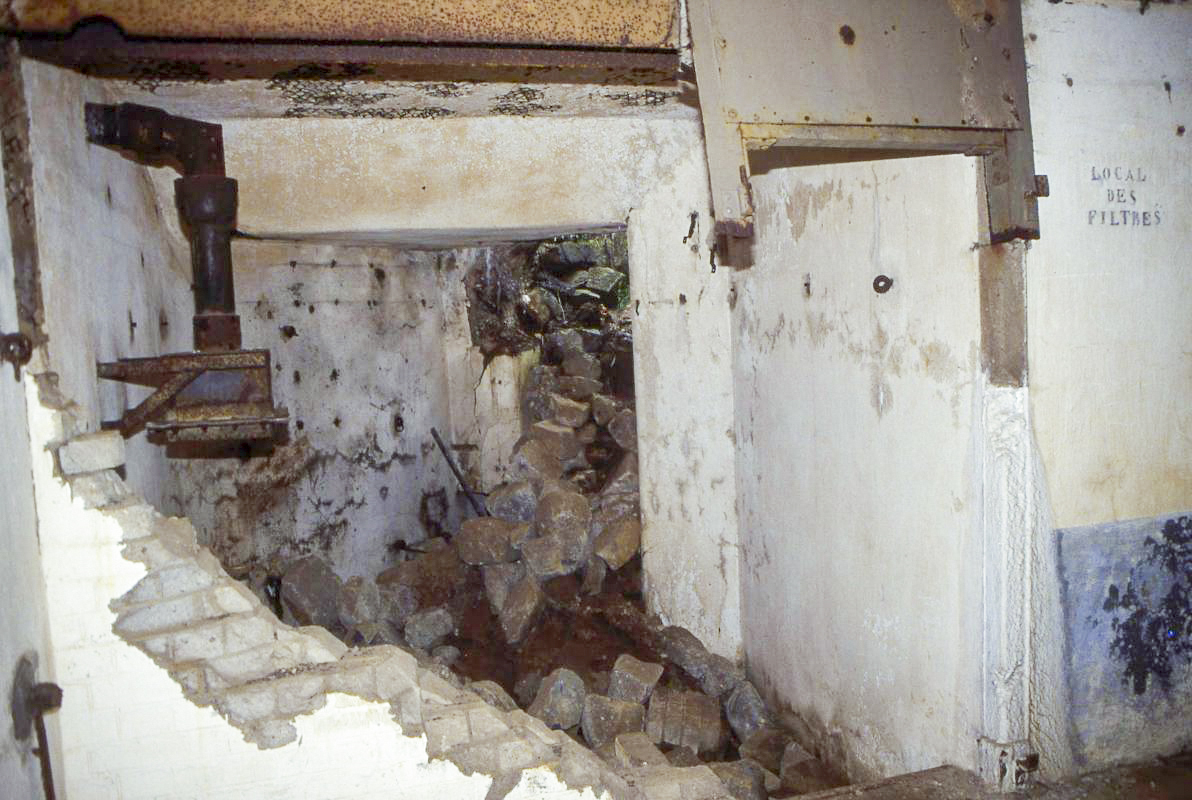 Ligne Maginot - RESERVOIR - C28 - (Casemate d'infanterie - Simple) - L'intérieur