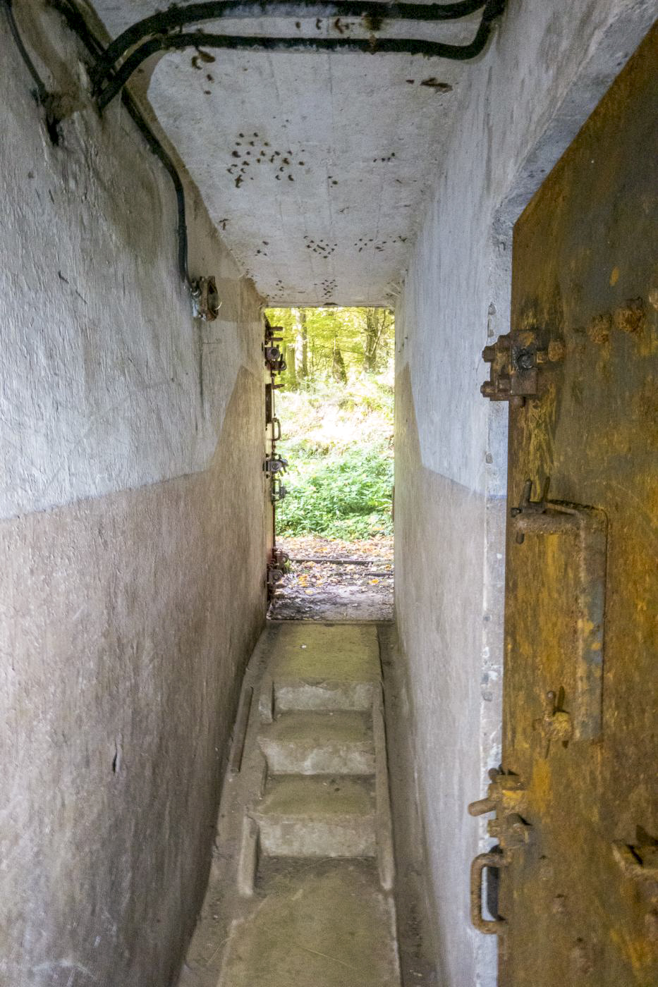 Ligne Maginot - BOUSSE - A24 - (Ouvrage d'infanterie) - Bloc 2
Couloir de l'entrée du bloc - Michel Teiten
