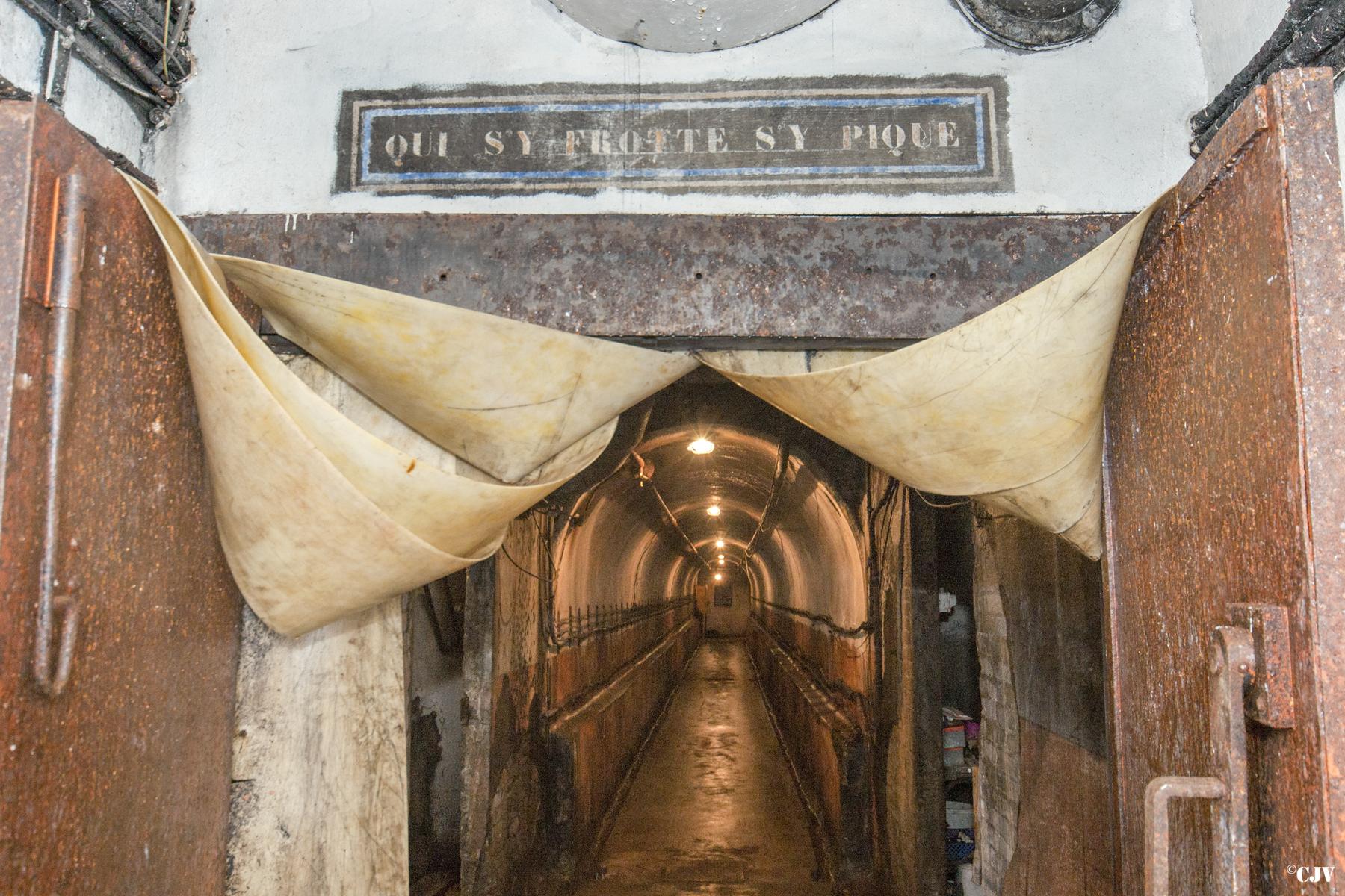 Ligne Maginot - BOUSSE - A24 - (Ouvrage d'infanterie) - Le début de la galerie