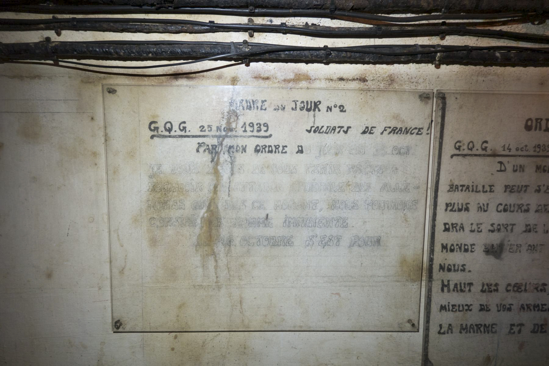 Ligne Maginot - BOUSSE - A24 - (Ouvrage d'infanterie) - Ordre du jour n° 2 du général Gamelin du 25 novembre 1939 - Michel Teiten