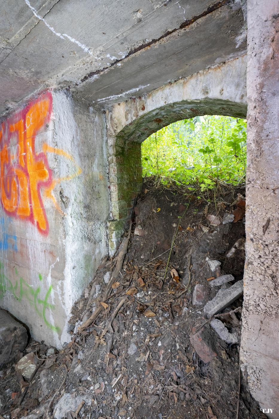 Ligne Maginot - BEF 313A - LES BRUYERES OUEST - (Blockhaus pour arme infanterie) - Entrée - Lia VERMEULEN