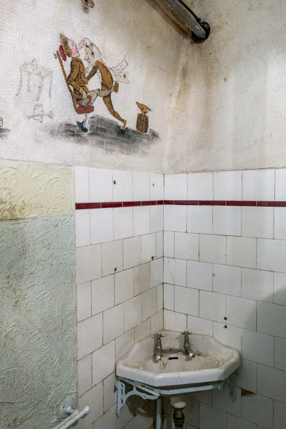 Ligne Maginot - BOUSSE - A24 - (Ouvrage d'infanterie) - Peinture du Lt Gendre - Michel Teiten