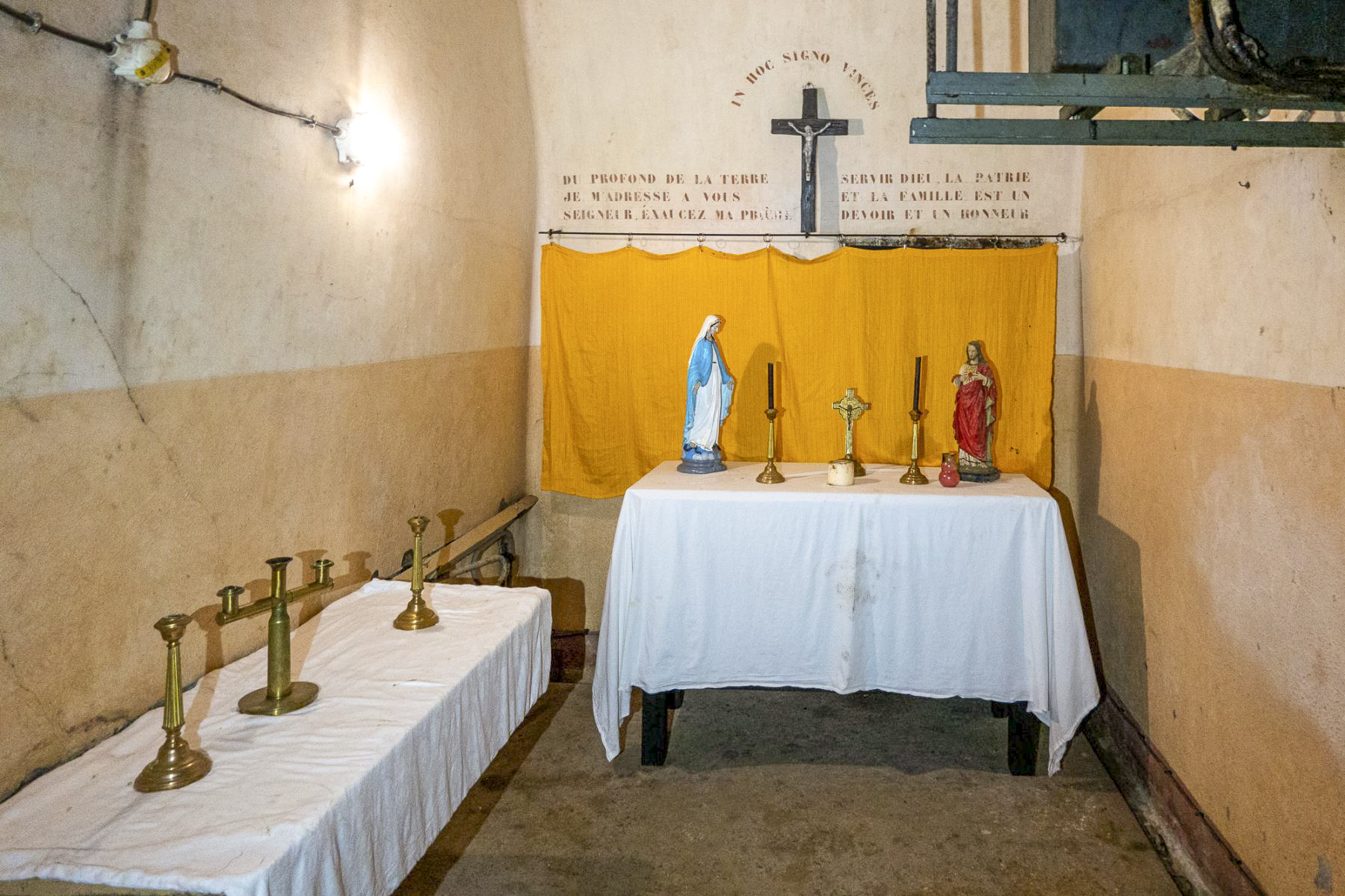 Ligne Maginot - BOUSSE - A24 - (Ouvrage d'infanterie) - Chapelle de l'ouvrage - Michel Teiten