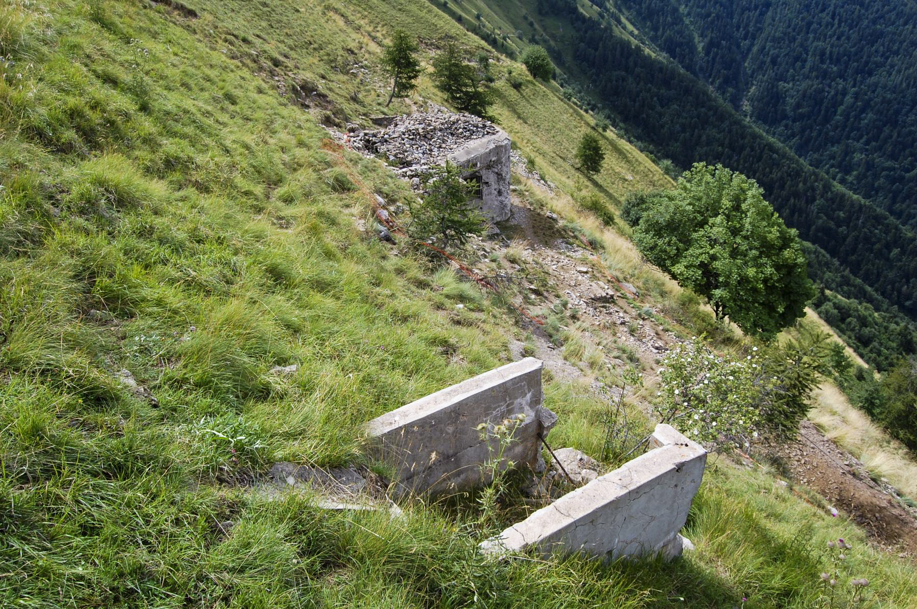 Ligne Maginot - LA DEA (D) - (Abri actif) - Citerne du chantier et bloc 2 - PRASIL Michal