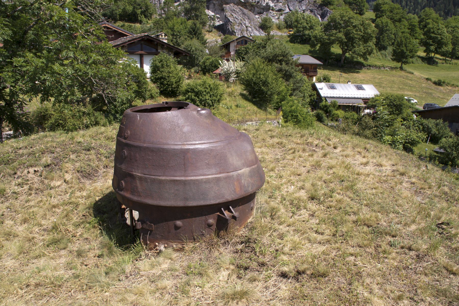 Ligne Maginot - CHATELARD (TD N° 597) - (Cuve pour arme d'infanterie) - 