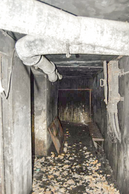 Ligne Maginot - CAVE A CANON - (Ouvrage d'infanterie) - Couloir en bloc
