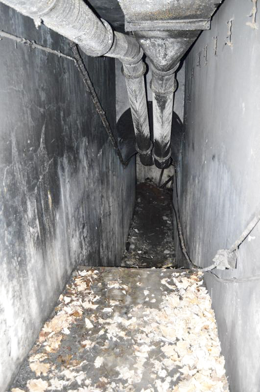Ligne Maginot - CAVE A CANON - (Ouvrage d'infanterie) - Couloir vers le sous-sol