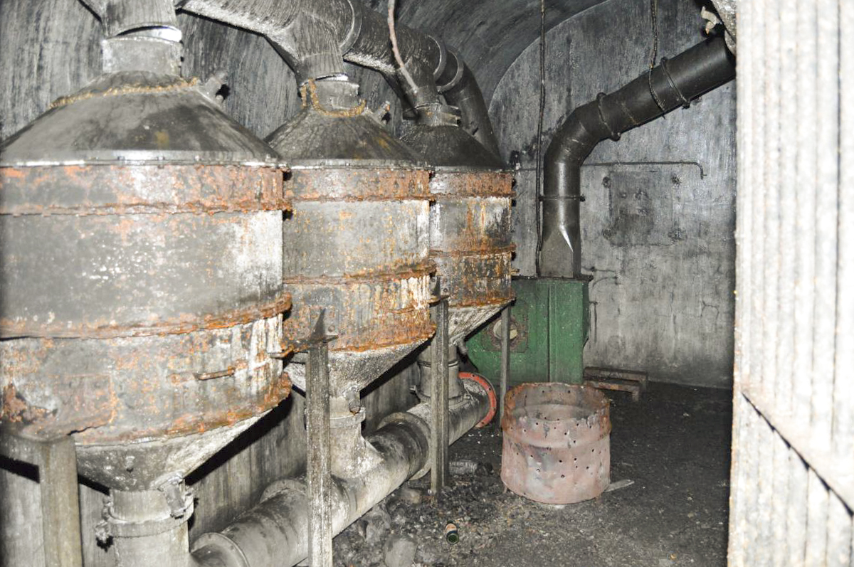 Ligne Maginot - CAVE A CANON - (Ouvrage d'infanterie) - Salle des filtres