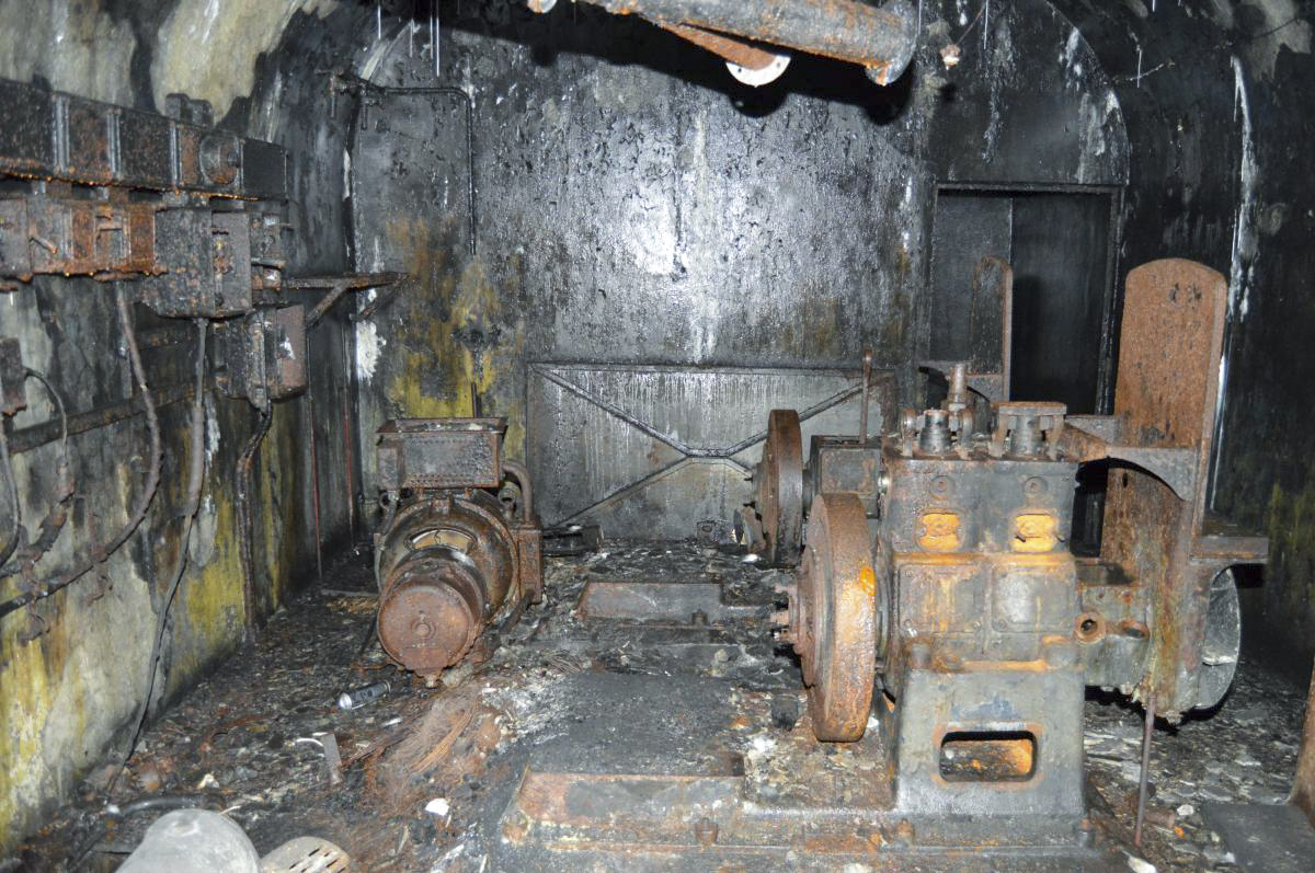 Ligne Maginot - CAVE A CANON - (Ouvrage d'infanterie) - L'usine