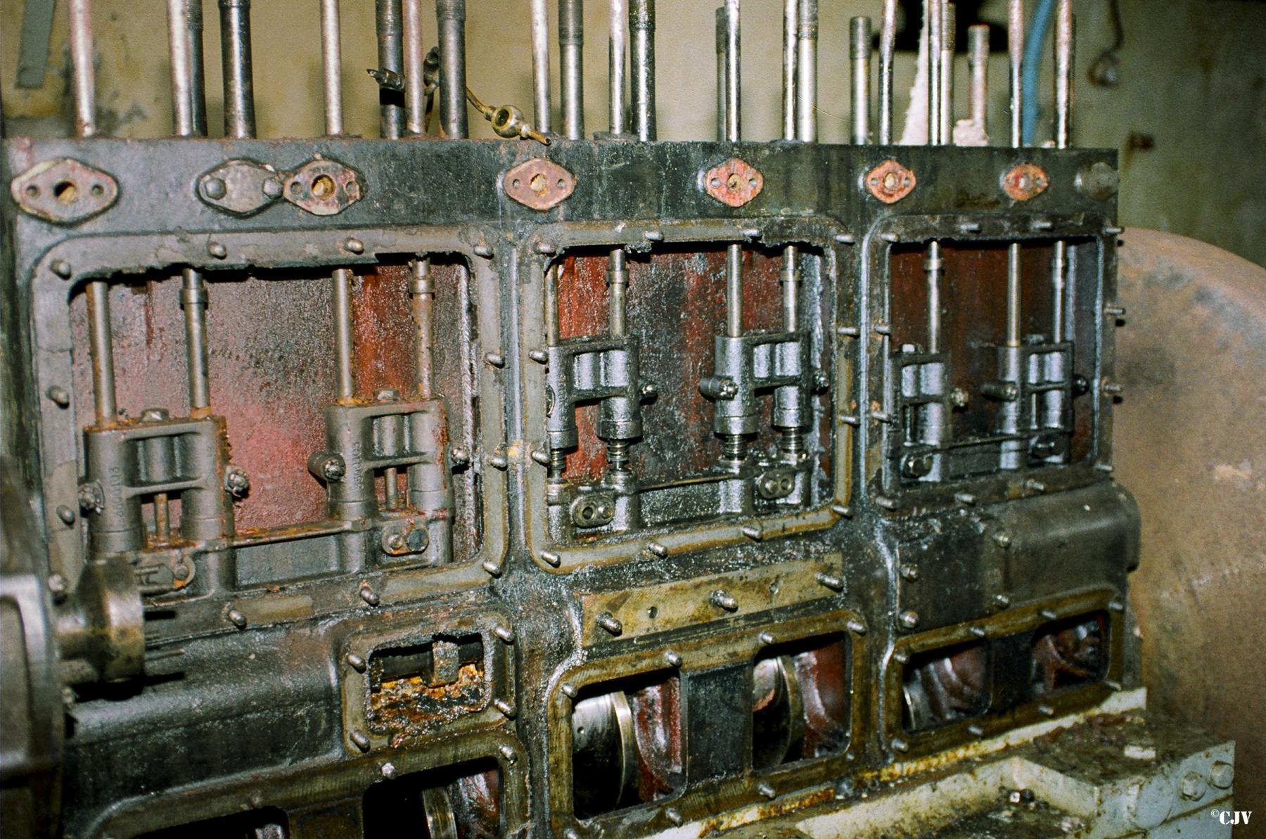Ligne Maginot - HOBLING - A23 - (Ouvrage d'infanterie) - L'usine électrique
Le moteur