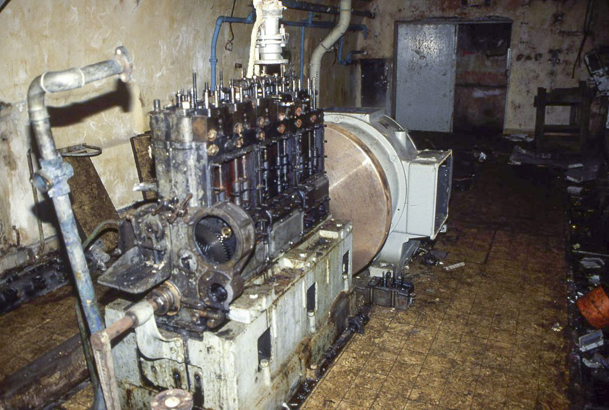 Ligne Maginot - HOBLING - A23 - (Ouvrage d'infanterie) - L'usine électrique - Valentin Hemmert